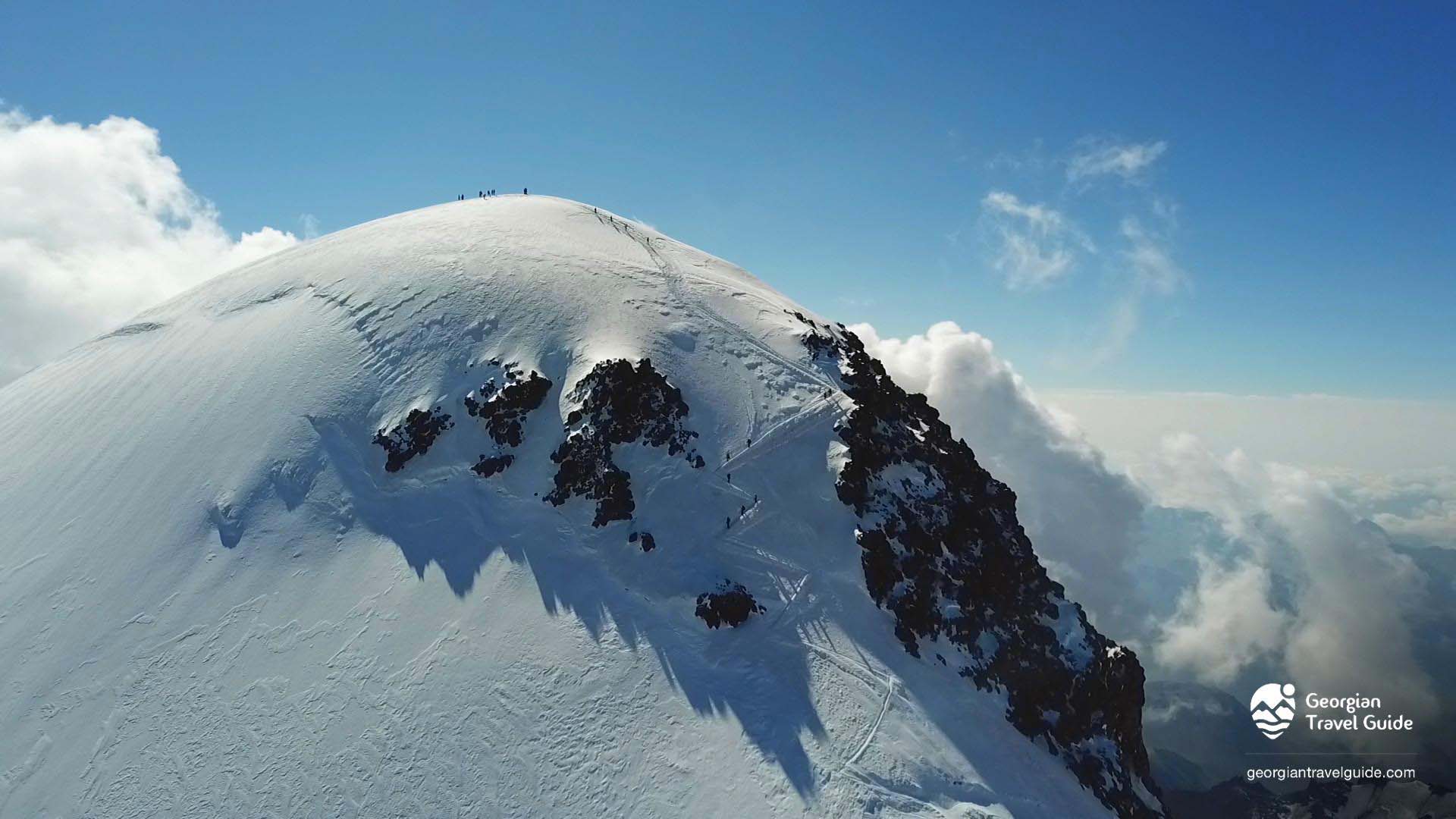 Georgie 5-Peak of Kazbegi Mountain